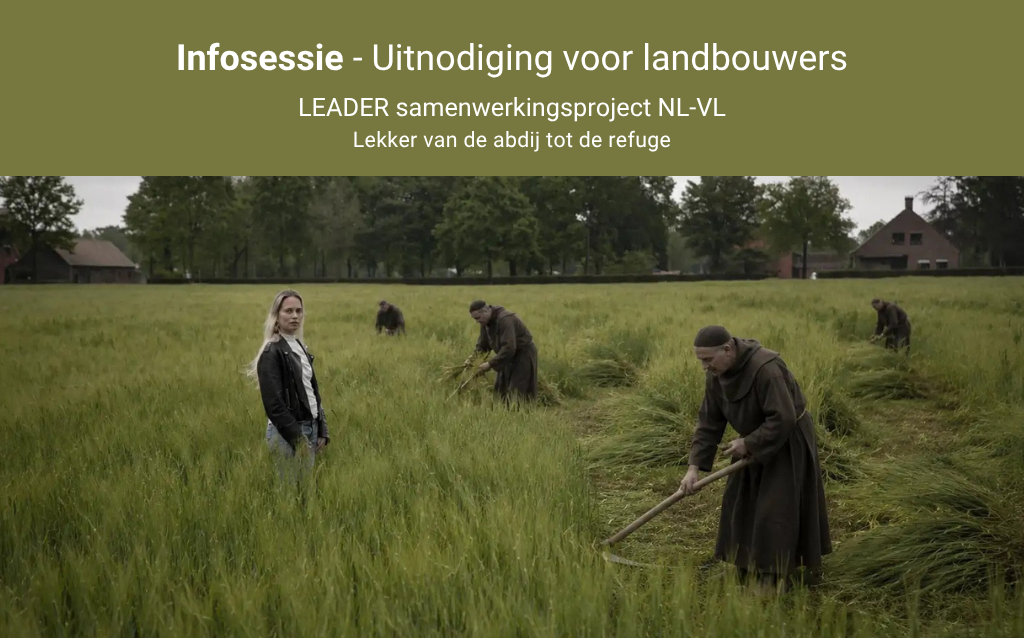 Infosessie - Uitnodiging voor landbouwers